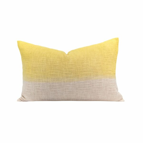 coussin en coton 25x40cm TAICHI Citrus BEDANDPHILISOPHY – Image 3