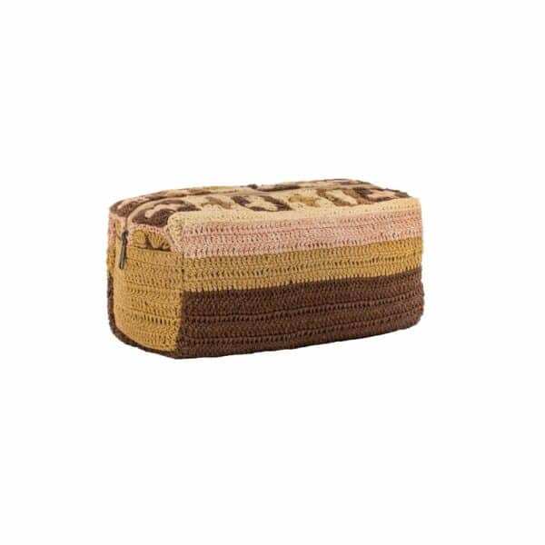 Trousse de maquillage en crochet multicoloreCAB MEDIUM Rainbow