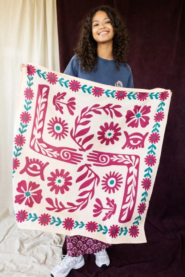 Big Foulard Latika Rita Macadamia