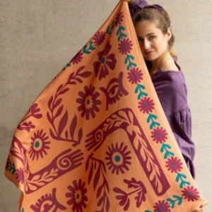 Big Foulard Latika Rita Rust