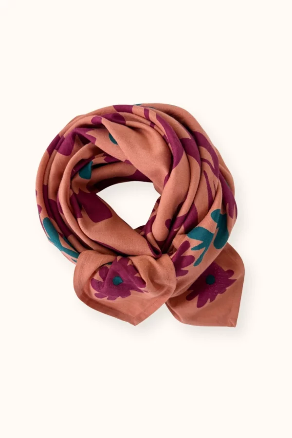 Big Foulard Latika Rita Rust – Image 2