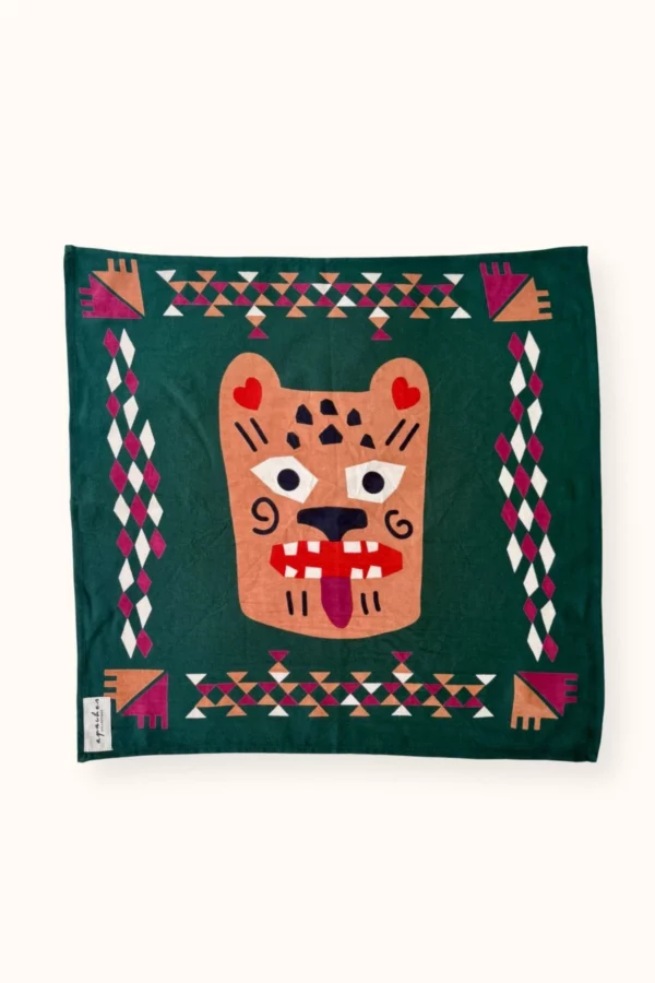 Small Foulard Manika Rajah Forest