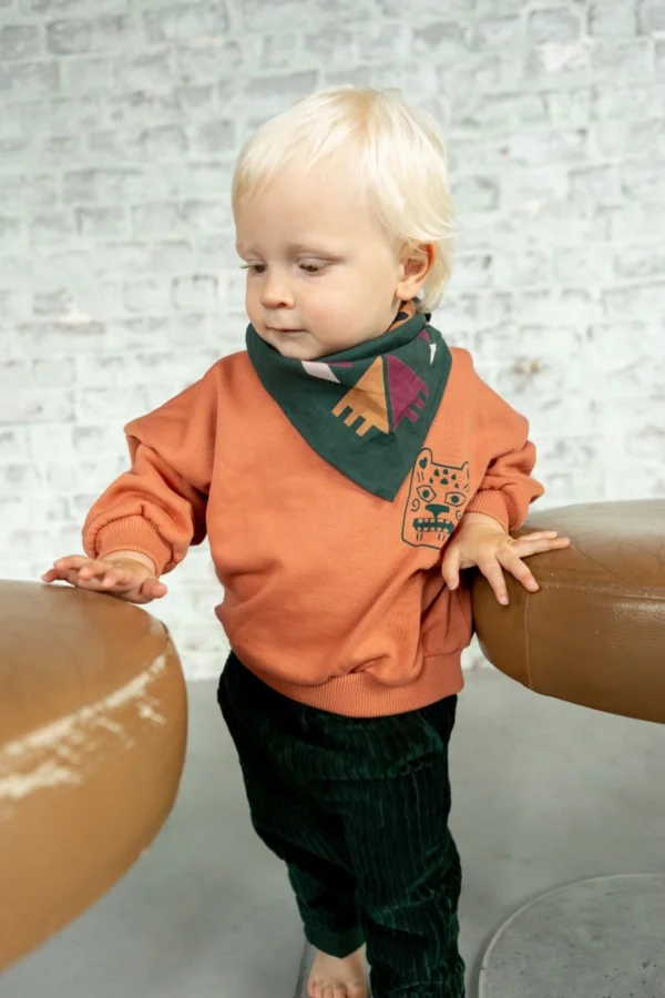 Small Foulard Manika Rajah Forest – Image 3